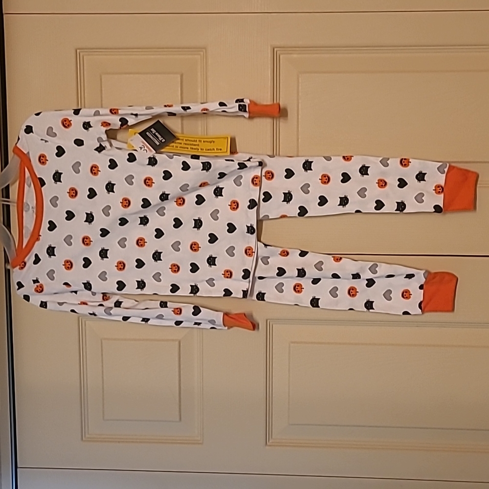Girls Halloween Kids Pajama Set